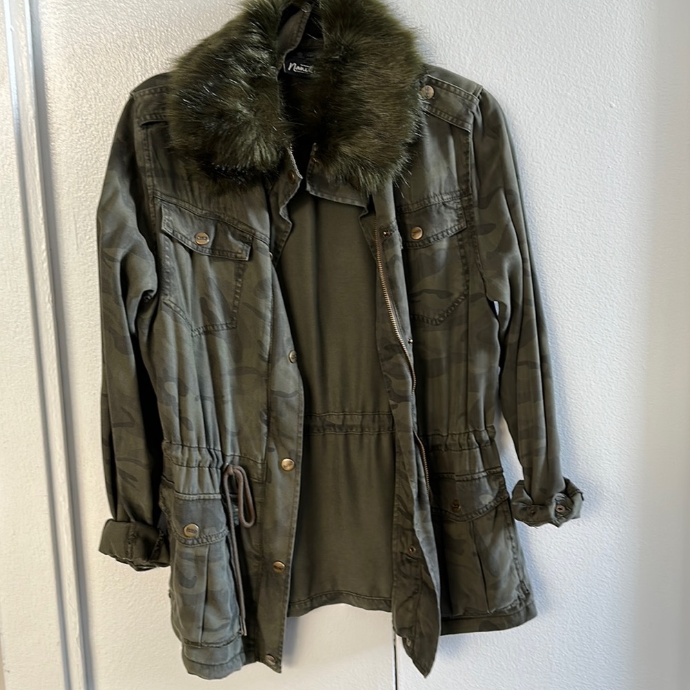 Nanette Lepore Camo Jacket